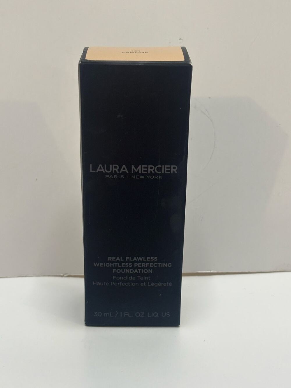 Laura Mercier Real Flawless Weightless Perfecting Foundation 4C1 Praline 1oz New